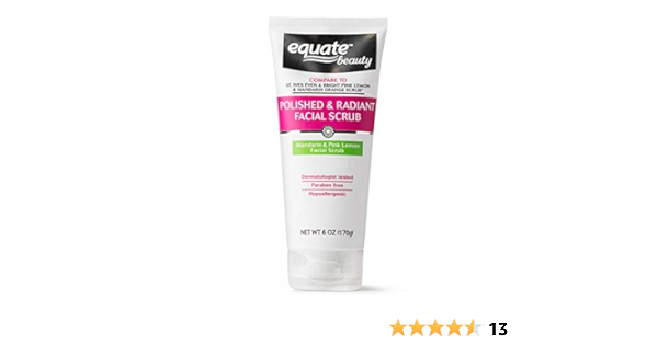 equate pink grapefruit face wash