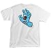 SANTA CRUZ Screaming Hand S/S Heavyweight T-Shirt White XL Mens