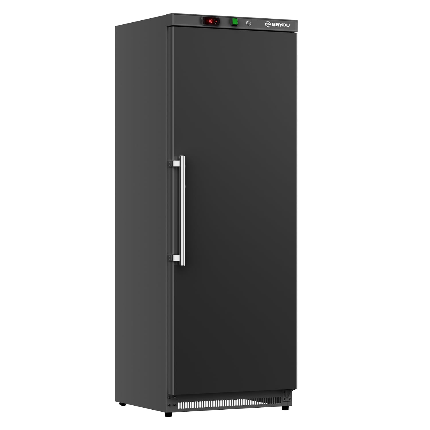 Photo 1 of ***PARTS ONLY*** ***NONFUNCTIONAL*** BEYOU Commercial Freezer Upright,19 Cu. ft. Reach-in Freezer in Black Single Door
***TRUCK/TRAILER PICKUP ONLY***