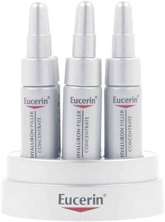 Eucerin Hyaluron-Filler Concentrate Anti-Aging Cream Wrinkle Removal 6x5ml
