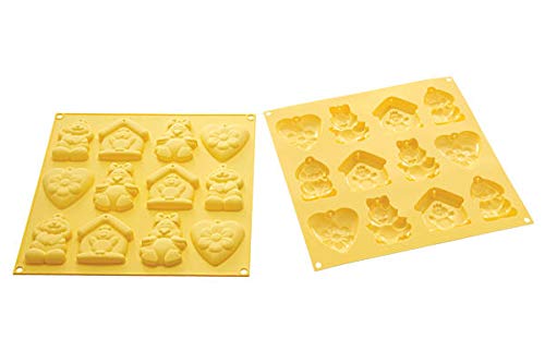 silikomart 22.611.79.0063 Hsh07 Yellow Silicone Mould (1.7 x 30.5 x 31cm)