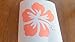 Hibiscus Flower Vinyl Decal Sticker | Hawaiian Hibiscus Vinyl Decal | Yeti Vinyl Decal | Car Decal Sticker | MacBook Decal | Phone Decal | Laptop Decal I Window Decal