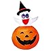 Joiedomi Halloween Inflatable Blow Up Ghost in Pumpkin for Halloween Outdoor Yard Decoration (4.5 ft)