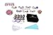 Russian Piping Tips Complete Set by Ufender 38pcs Set 12 Russian Piping Nozzles, 3 Couplers, 20 Strong Disposable Bags, 1 Reusable Silicone Bag and a Cleaning Brush Large Cake Decorating Frosting Tips