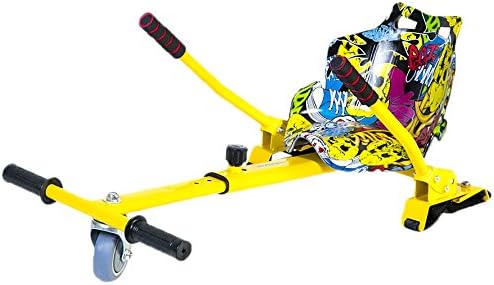 Hovergliss Graffiti hoverkart Unisex Adult, Multi Color