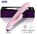 Clitoral Sucking Vibrator G-Spot Dildo Vibrators for Women, Upgraded12 Suctions and 12 Vibrations Clitoris G Point Stimulator Adult Sex Toy, Rechargealbe Dual Motors Waterproof Silicone, Lovely Pink