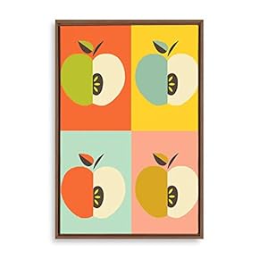 Framed Abstract Colorful Home Artwork for Living Room Bedroom
