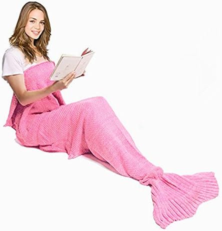 Mermaid Tail Blanket for All Seasons Sleeping Bag Super Soft Mermaid Blanket