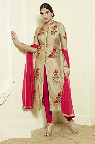 harmee fashion women's embroidered partywear suit