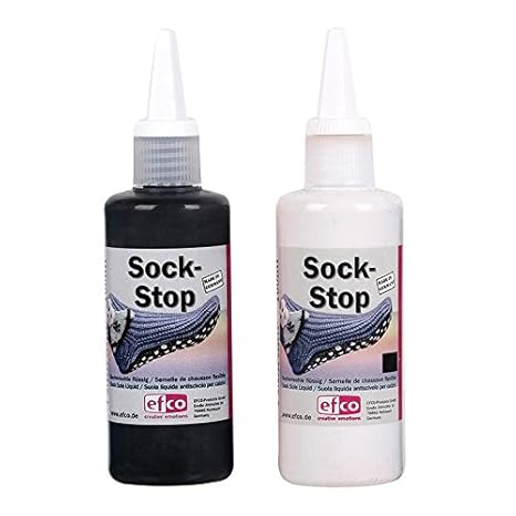 Sock-Stop 2er Pack schwarz, creme - trendig und echt anziehend