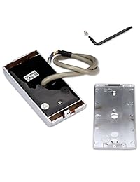 uhppote 125 KHz Wiegand WG 26 Bit para control de acceso puerta Tarjeta de RFID con teclado ID EM Reader, Color negro