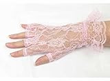 Lace Luxe Wrist Length Half-Finger Gloves