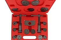 ABN Universal Front and Rear Caliper Disc Brake Screw-In Wind Back Rewind and Piston Compression 18-Piece Tool Kit Set