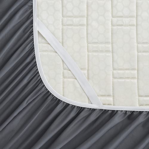 Empyrean Extra Deep Pocket Queen Fitted Sheet Only Grey Fitted Sheet