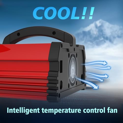 25A 12V/24V Car Battery Charger Fully Automatic Car Battery Charger Smart Charger with LCD Display Car Battery Chargers