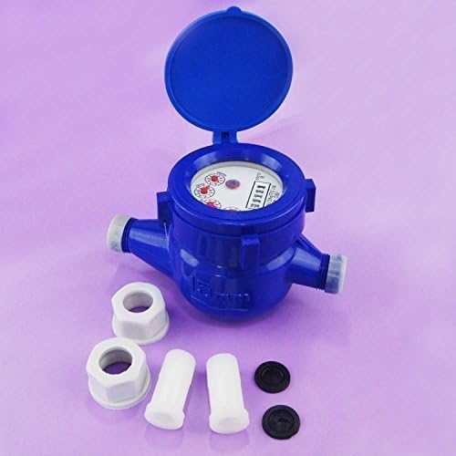 KATSU Tools Plastic Economy Garden Water Flow Measuring Meter 15MM Cold Dry Counter 15180516