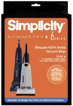 Simplicity Vacuums Hiflow Hepa Vacuum 