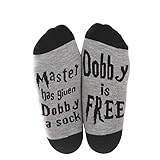 Moyel Dobby No Show Socks For Women Novelty Funny Cool Gifts (Grey, 1)