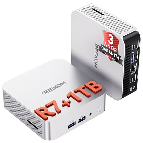 A6 Mini PC con AMD Ryzen 7 6800H, 1TB SSD + 16GB DDR5