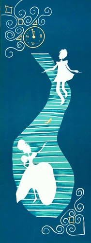 Amazon シンデレラ日本手ぬぐい Scene7 12時の鐘の音に 慌ててお城を飛び出すシンデレラ フェイスタオル ホーム キッチン オンライン通販