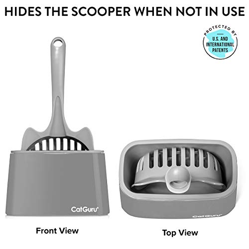 Litter & Housebreaking Cats CatGuru New Premium Cat Litter Scoop Holder