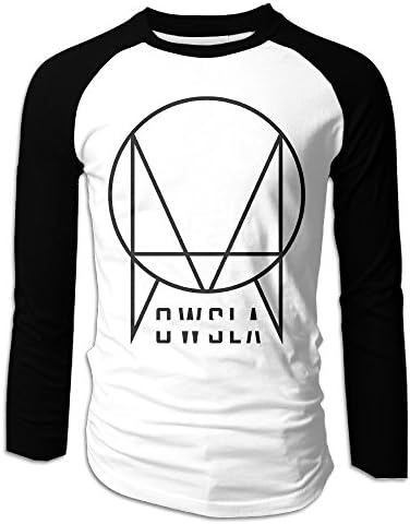 Men's OWSLA Logo Long Sleeve Raglan Baseball Tee Shirt