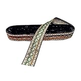 Art Decor Black Suit Border Trim Embroidery Sewing Fabric Lace 2 Yard Trim PEEGLI