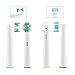 Toothbrush Replacement Heads for Braun Oral B Professional Care Triumph Vitality |Floss Action & 3D White| Remove Plaque and Teeth Whitening, Variety 8 Count by DiamondSmile