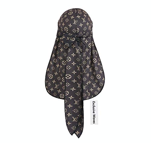 Exclusive Waves Reversible Durag Designer Streetwear Fashion Limited Edition Double Sided (Exclusive Waves-3)