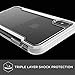 X-Doria Defense Clear, Compatible with Apple iPhone Xs Max - Military Grade Drop Protection, Shock Protection, Clear Protective Case for iPhone Xs Max, 6.5 Inch Screen White