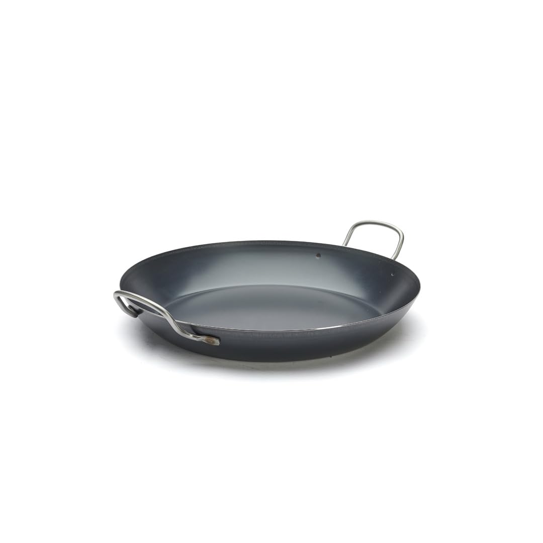 Baumalu De Buyer Professional - Paella pan, blue steel Diamètre 37