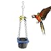 Balacoo Stainless Steel Water Feeding Cups for Bird Feeding Cups with Holder for Pet Birds Parrots Squirrel Random Colorthumb 3