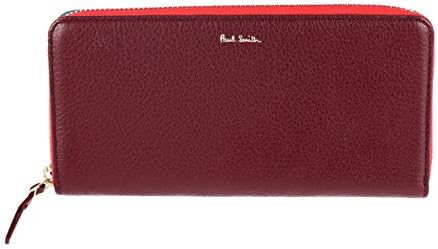 Amazon ポールスミス Paul Smith 長財布 ボルドー レザー レディース ラウンドファスナー Paul Smith ポール スミス 財布