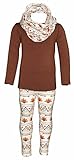 Unique Baby Girls 3 Piece Thanksgiving Tribal Turkey Legging Set