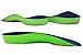 KidSole 3/4 Length Neon Shield Arch Support Insole for kids with foot pronation, flat feet, or any other undiagnosed arch support issues (Kids Size US 0-3.5)