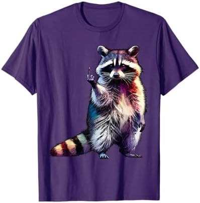 Amazon.com: Crazy Raccoon lady Raccoon Girl T-Shirt : Clothing
