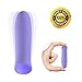 7 Speeds B'ullet Vi`brãtor Silicone Rechargeable Waterproof Vi'b'ra'tor for Women Couples (Blue)