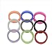 Longbeauty 30pcs/22pcs Colorful Silicone Gauges Plugs Double Flared Flexible Tunnels Ear Skin Stretcher Kit Piercing 3mm-25mm