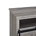 Walker Edison Clayton Farmhouse Sliding Double Barn Door TV Stand for TVs up to 58 Inches, 52 Inch, Grey Wash