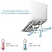 Adjustable Laptop Stand for Desk Portable 6 Steps Height Angle Foldable Computer Stand Cooling Pad Compatible with 9-15 Inch Laptops and Tabletsthumb 4