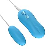 Egg Bullet with 10 Speed Patterns, Light Blue for Women Or Couples