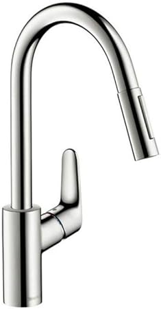 Hansgrohe Focus Premium 1 Handle 16 Inch Tall Kitchen Faucet With
