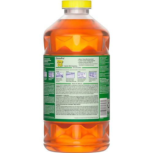 PINE-SOL MULTI-SURFACE CLEANER, CLOROXPRO, 2X CONCENTRATED FORMULA, ORIGINAL PINE, 80 FL OZ