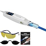 (Expedited Shipping) (Upgrade) (w/Operator & Customer Glasses) BuWiz Picosecond Pen,Scar Removal Machine,Tattoo Removal Pen, Laser Pen Beauty Device,Blue w/English E-Book,Operation Video