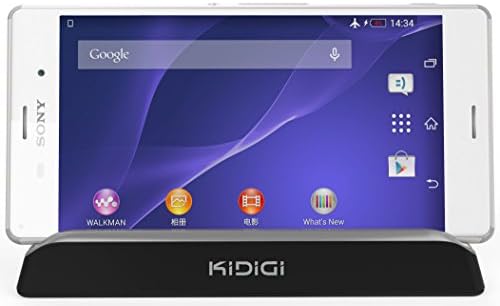 KiDiGi DESKTOP DOCK CHARGER SYNC CRADLE AC/USB/WALL DOCK FOR SONY XPERIA Z3 PHONE (T-MOBILE, UNLOCKED)