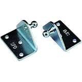 JR Products BR-1060 Angled Gas Spring Mounting Bracket 10mm, Pack of 2