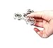 Hand Spinner, TILO Spinner Fidget Acrylic Tri-Spinner Fidget Toy Hybrid Bearing EDC Focus Toy Finger Top for Killing Time Spins Clear (Clear)