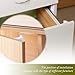 TOPLUS Baby Safety Magnetic Cabinet Locks - No Tools Or Screws Needed (6 Locks + 2 Keys)