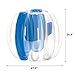 Holleyw Inflatable 4' Wearable Buddy Bumper Zorb Balls Heavy Duty Durable PVC Viny Bubble Soccer Outdoor Game (Only 1,Blue)
