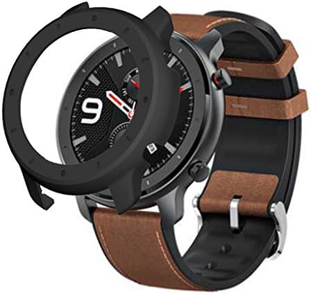 Case Cover Compatible for Huami AMAZFIT GTR 47mm, Thin PC Hard Protection Bumper Full Case Anti-Scratch Frame Cover Shell Compatible with Huami AMAZFIT GTR 47mm